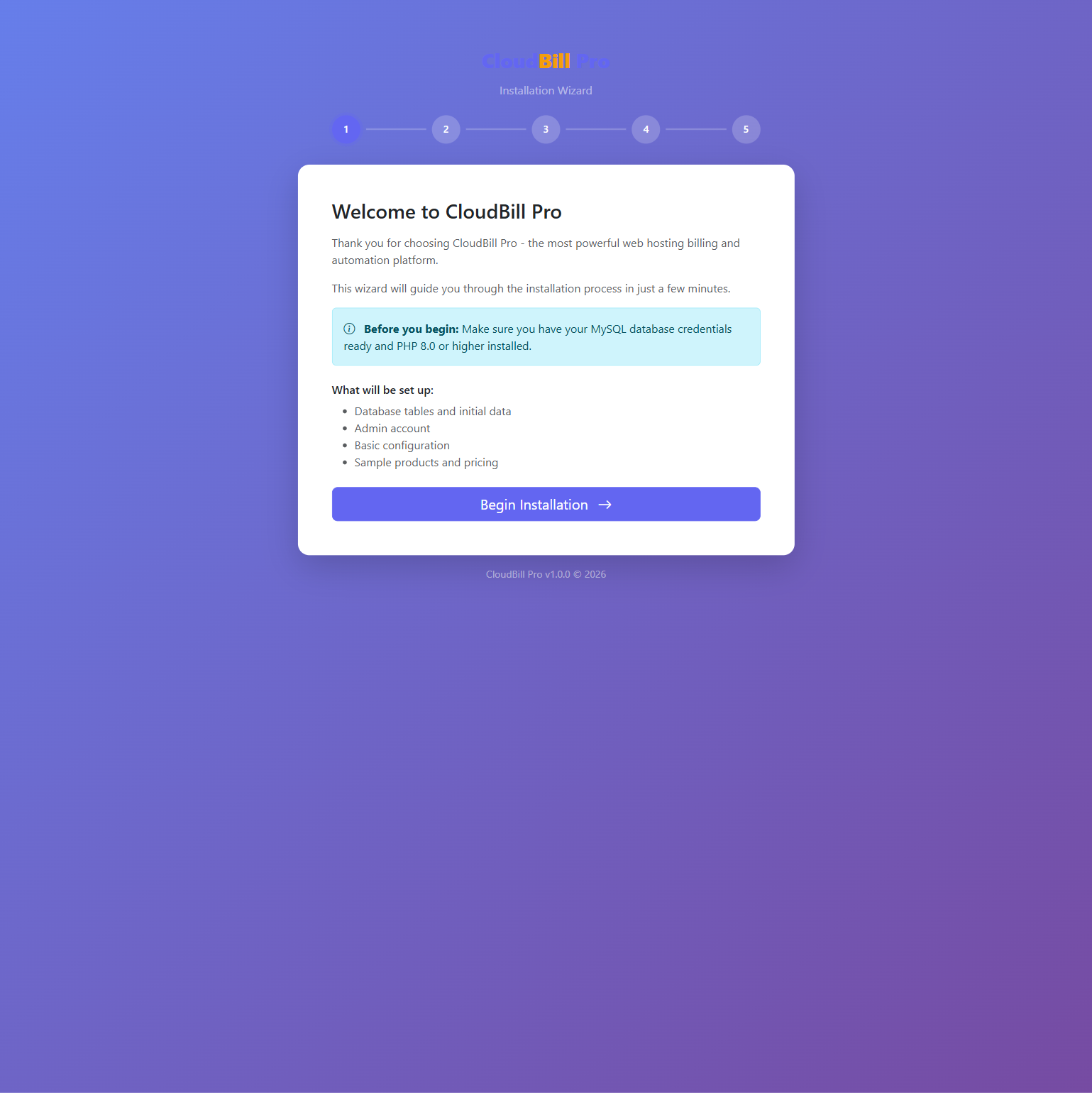Billing App