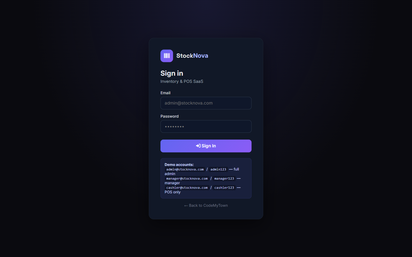Login